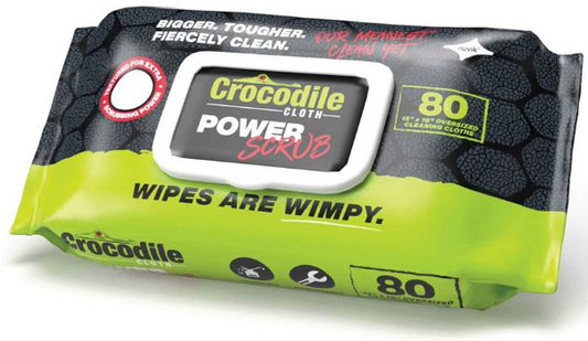 Crocodile Cloth Power Scrub