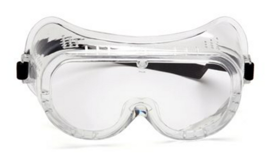 Pyramex Perforated Clear Safety Goggle