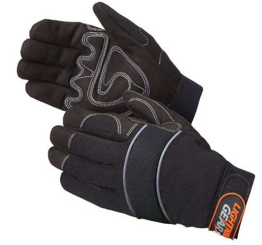 Onyx Warrior Mechanic Gloves