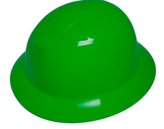 6 Point Full Brim Ratchet Hard Hat