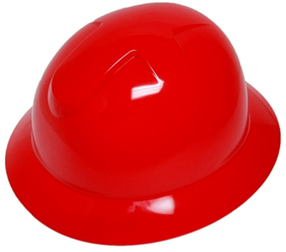 6 Point Full Brim Ratchet Hard Hat