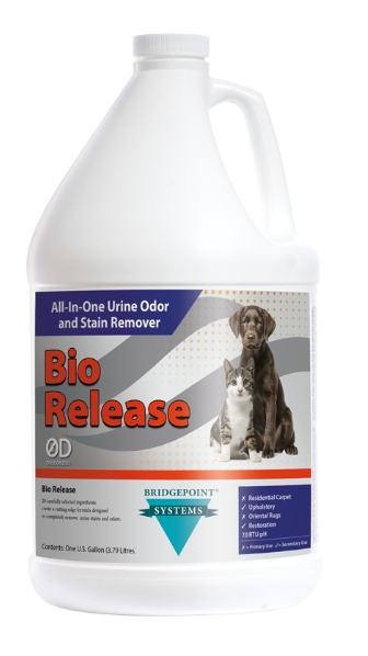 All-In-One Urine Stain And Odor Solution, Bio Release, 1 Gallon