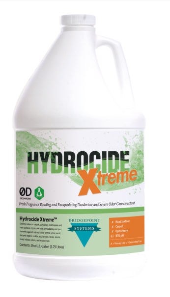 Bridgepoint Systems, Odor Neutralizer, Hydrocide Xtreme, 1 Gallon