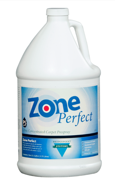 Zone Perfect, 1 Gallon, Carpet Cleaning Prespray